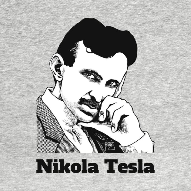 nikola tesla power electircity genius science by untagged_shop